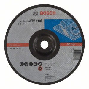 Bosch Brusna ploča ispupčena Standard for Metal 2608603184