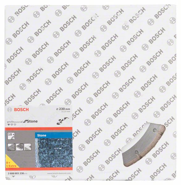 Bosch Dijamantska rezna ploča Standard for Stone 2608603238