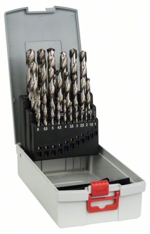 Bosch 25-delni HSS-G ProBox komplet burgija za metal, DIN 338, 135°, 1–13 mm 2608587017