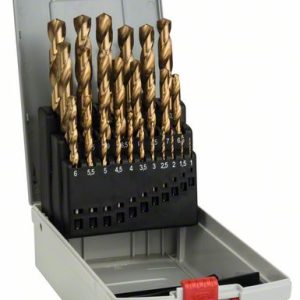 Bosch 25-delni ProBox komplet burgija za metal HSS-TiN (obloženih titanijumom). 1–13 mm 2608587019