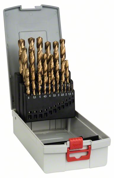 Bosch 25-delni ProBox komplet burgija za metal HSS-TiN (obloženih titanijumom). 1–13 mm 2608587019