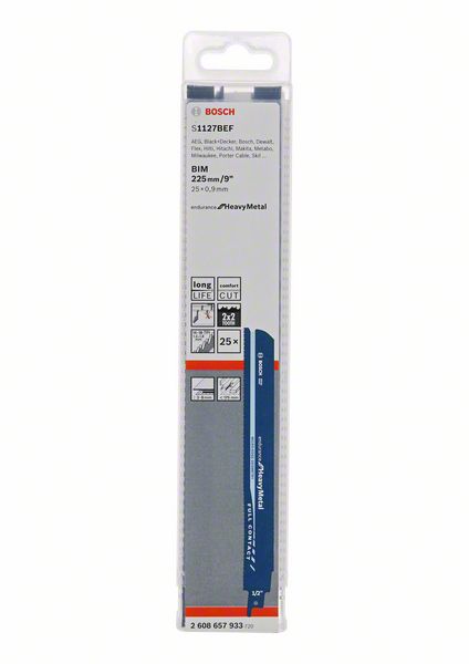 Bosch List univerzalne testere S 1127 BEF 2608657933