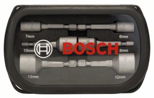 Bosch 6-delni komplet nastavaka za matice, 6–13 mm 2608551079