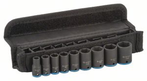Bosch 9-delni komplet nasadnih ključeva, 6–14 mm 2608551096