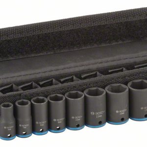 Bosch 9-delni komplet nasadnih ključeva, 6–14 mm 2608551096