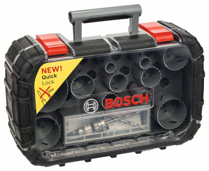 Bosch 17-delni univerzalni komplet HSS bimetalnih testera za otvore, 20–64/76 mm 2608580887