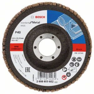 Bosch Lamelni brusni disk X431, Standard for Metal 2608603652
