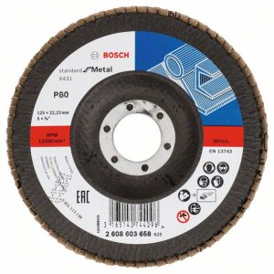 Bosch Lamelni brusni disk X431, Standard for Metal 2608603658