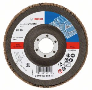 Bosch Lamelni brusni disk X431, Standard for Metal 2608603659