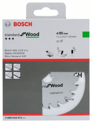 Bosch List kružne testere Optiline Wood 2608643071