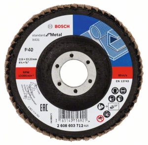 Bosch Lamelni brusni disk X431, Standard for Metal 2608603712