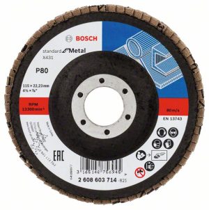 Bosch Lamelni brusni disk X431, Standard for Metal 2608603714