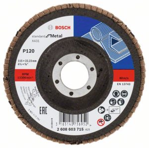 Bosch Lamelni brusni disk X431, Standard for Metal 2608603715