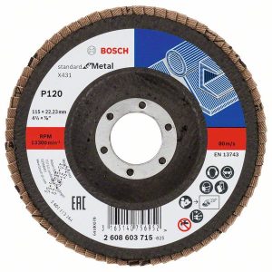 Bosch Lamelni brusni disk X431, Standard for Metal 2608603715