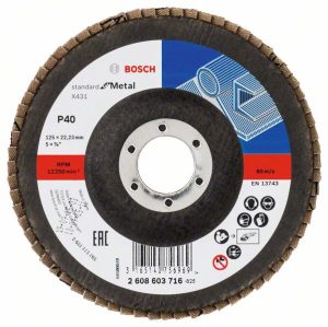 Bosch Lamelni brusni disk X431, Standard for Metal 2608603716