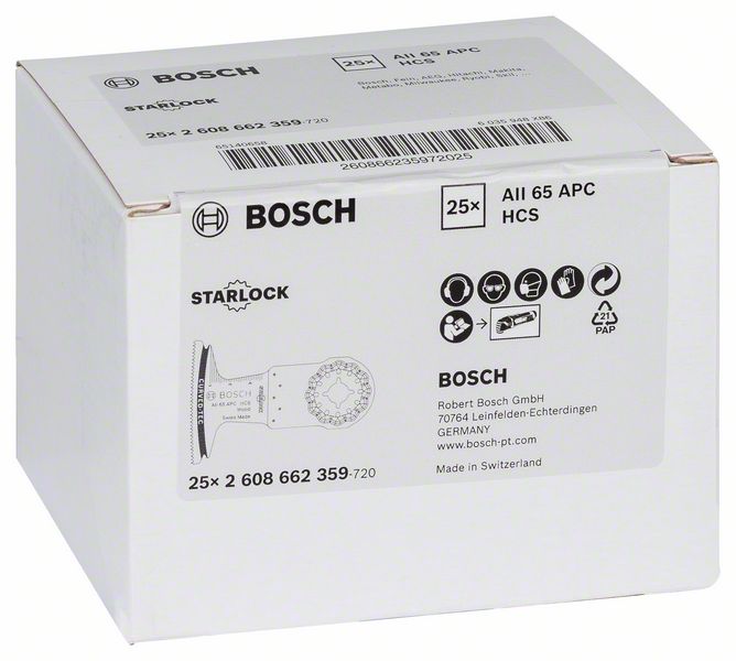 Bosch HCS list testere za uranjajuće rezove AII 65 APC Wood 2608662359