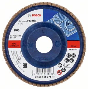 Bosch Lamelni brusni disk X431, Standard for Metal 2608601271