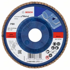 Bosch Lamelni brusni disk X431, Standard for Metal 2608601272