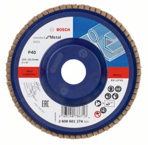 Bosch Lamelni brusni disk X431, Standard for Metal 2608601274