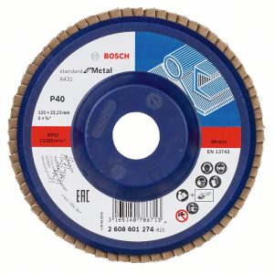 Bosch Lamelni brusni disk X431, Standard for Metal 2608601274