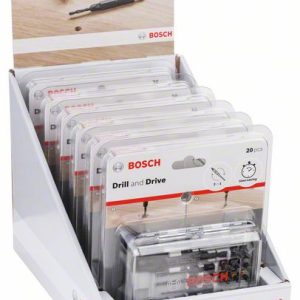 Bosch 20-delni set bitova odvrtača Drill&Drive 2607002786