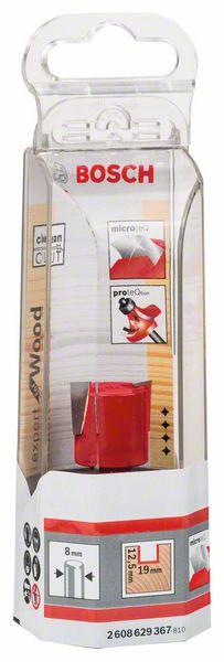 Bosch Expert for Wood glodalo za usecanje žlebova za šarke, 8 mm, D1 19 mm, L 12,5 mm, G 51 mm 2608629367