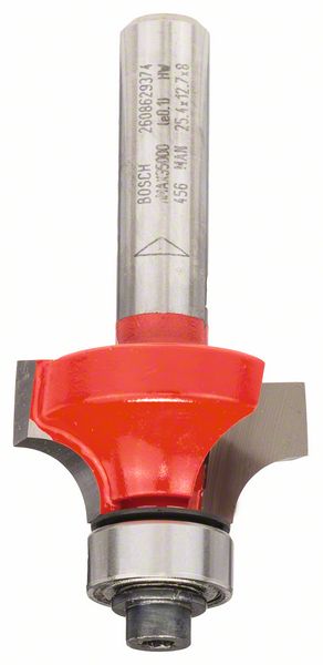 Bosch Expert for Wood glodalo za zaobljavanje, 8 mm, D 25,4 mm, R1 6,35 mm, L 12,7 mm, G 55 mm 2608629374