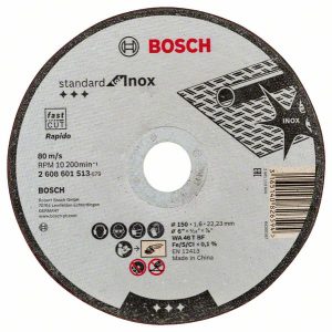 Bosch Rezna ploča ravna Standard for Inox 2608601513