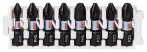 Bosch Pakovanje Impact Control nastavaka, 8 delova, 1xPH1;3xPH2;1xPH3;2xPZ2;1xPZ3 2608522323