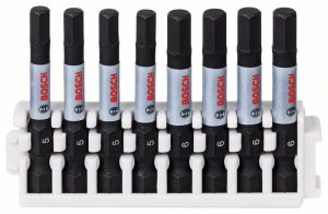 Bosch Pakovanje Impact Control snažnih nastavaka, 8 delova, 4xH5; 4xH6 2608522332