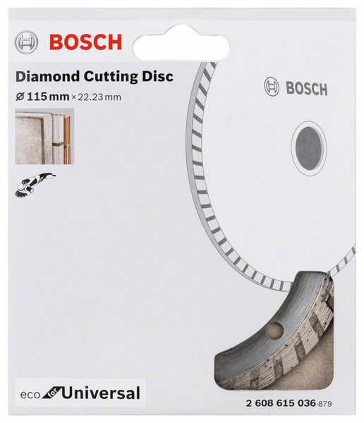 Bosch Dijamantska rezna ploča ECO For Universal 2608615036