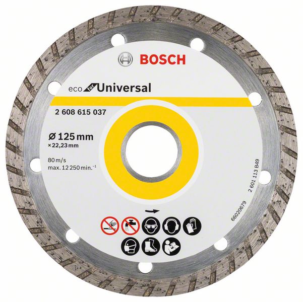 Bosch Dijamantska rezna ploča ECO For Universal 2608615037