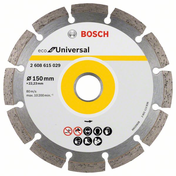 Bosch Dijamantska rezna ploča ECO For Universal 2608615042