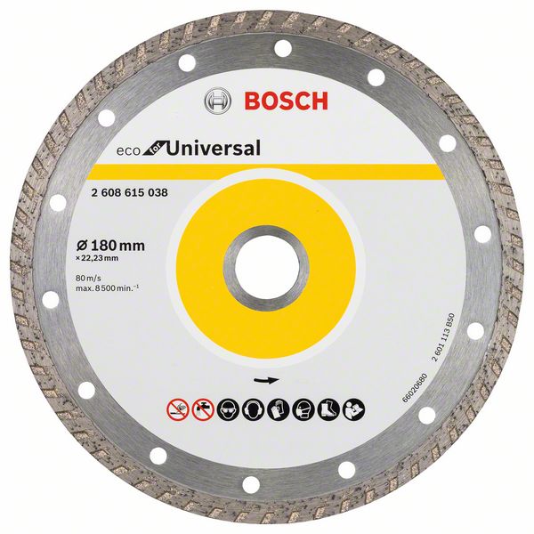 Bosch Dijamantska rezna ploča ECO For Universal 2608615047