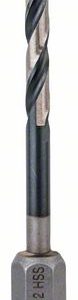 Bosch HSS spiralna burgija sa šestostranim prihvatom 3,2 mm 2608577049