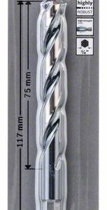 Bosch HSS spiralna burgija sa šestostranim prihvatom 8,0mm 2608577061