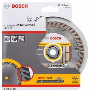 Bosch Dijamantska rezna ploča Standard for Universal 115x22,23 2608615057