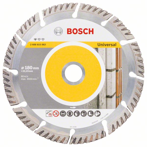 Bosch Dijamantska rezna ploča Standard for Universal 180x22,23 2608615063