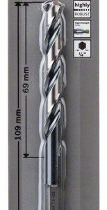 Bosch HSS spiralna burgija sa šestostranim prihvatom 7,5 mm 2608577128