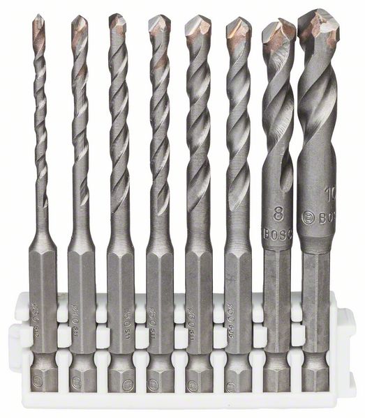 Bosch 8-delni komplet Hex-9 Ceramic, 3–10 mm 2608577142