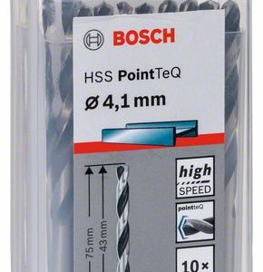 Bosch HSS spiralna burgija PointTeQ 4,1 mm 2608577209