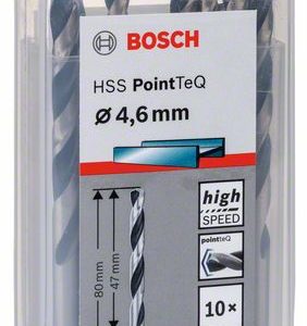 Bosch HSS spiralna burgija PointTeQ 4,6 mm 2608577214
