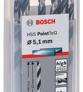Bosch HSS spiralna burgija PointTeQ 5,1 mm 2608577219