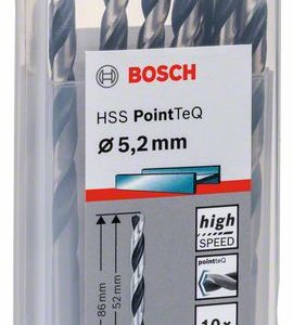 Bosch HSS spiralna burgija PointTeQ 5,2 mm 2608577220