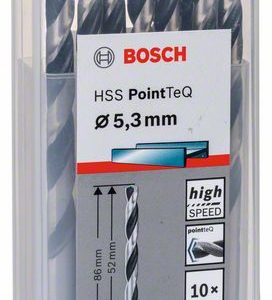 Bosch HSS spiralna burgija PointTeQ 5,3 mm 2608577221
