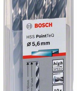 Bosch HSS spiralna burgija PointTeQ 5,6 mm 2608577224