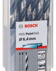 Bosch HSS spiralna burgija PointTeQ 6,4 mm 2608577232
