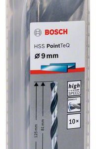 Bosch HSS spiralna burgija PointTeQ 9,0 mm 2608577258