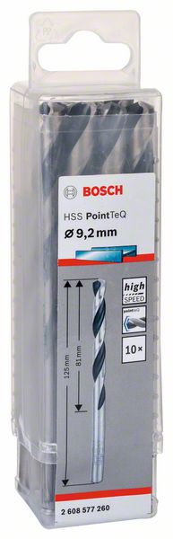 Bosch HSS spiralna burgija PointTeQ 9,2 mm 2608577260