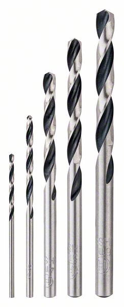 Bosch Komplet HSS spiralnih burgija PointTeQ, 5 delova, 2–6 mm 2608577345